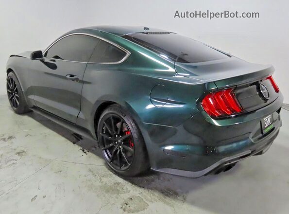 1FA6P8K05K5501642 2019 FORD MUSTANG Green 