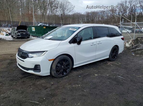 5FNRL6H78SB052080 2025 HONDA ODYSSEY White Trasero izquierdo