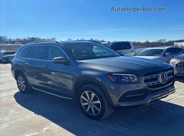 4JGFF5KE0LA144849 2020 MERCEDES-BENZ GLS Gray Trasero derecho