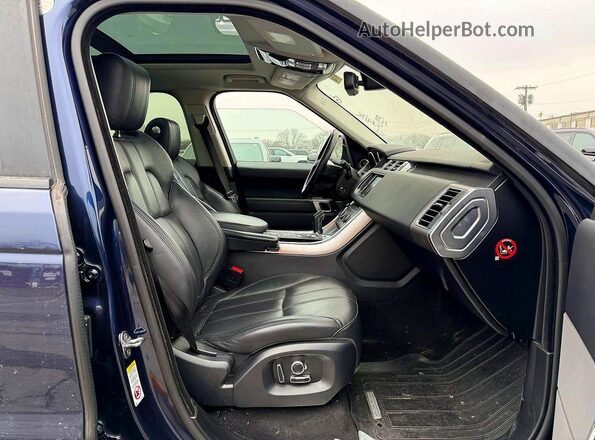 SALWR2VF1GA552189 2016 LAND ROVER RANGE Синий Вид сзади