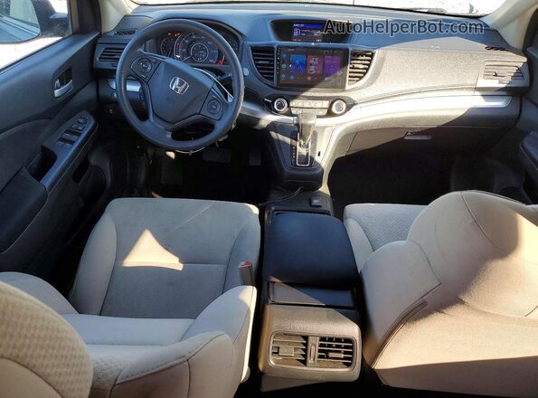 2HKRM3H46GH556170 2016 HONDA CRV Silver 