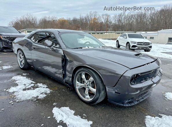 2C3CDZBT8JH141994 2018 DODGE CHALLENGER Серый Вид спереди