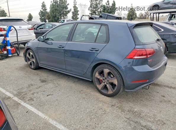 3VW6T7AU0KM015607 2019 VOLKSWAGEN GTI Gray Հետևի աջ
