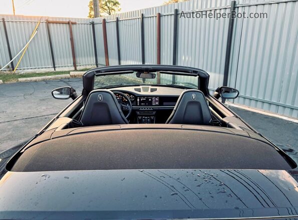 WP0CB2A93LS262748 2020 PORSCHE 911 Black სალონის 360-გრადუსიანი ხედი