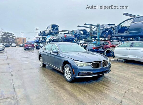 WBA7E4C54JGV23896 2018 BMW 7 SERIES Blue 
