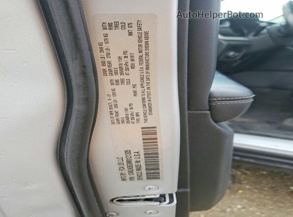 1C4RJKBG9M8121305 2021 JEEP GRAND Silver Vista interior de 360 grados