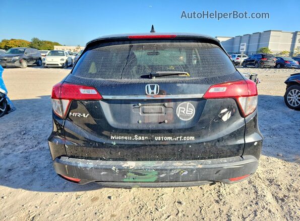 3CZRU5H30LM718246 2020 HONDA HR-V Black Widok wnętrza z przodu