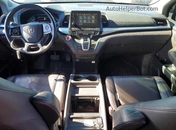 5FNRL6H77JB073744 2018 HONDA OTHER Black ხელსაწყოთა პანელის ხედი