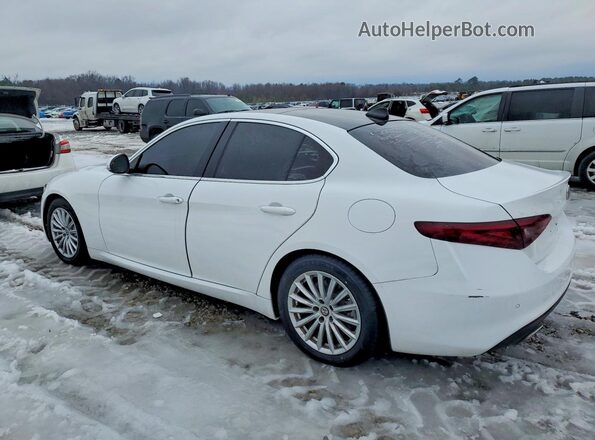ZARFAMAN3M7649027 2021 ALFA ROMEO GIULIA White Задня права чверть