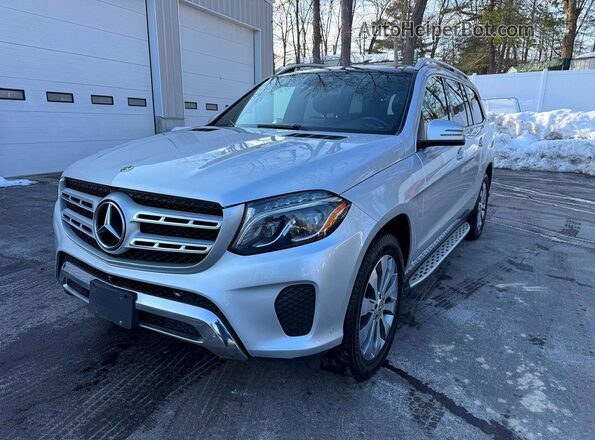 4JGDF6EEXJB178409 2018 MERCEDES-BENZ GLS Silver Հետևի ձախ