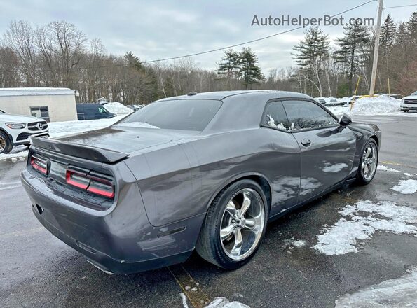 2C3CDZBT8JH141994 2018 DODGE CHALLENGER Серый Передняя правая четверть