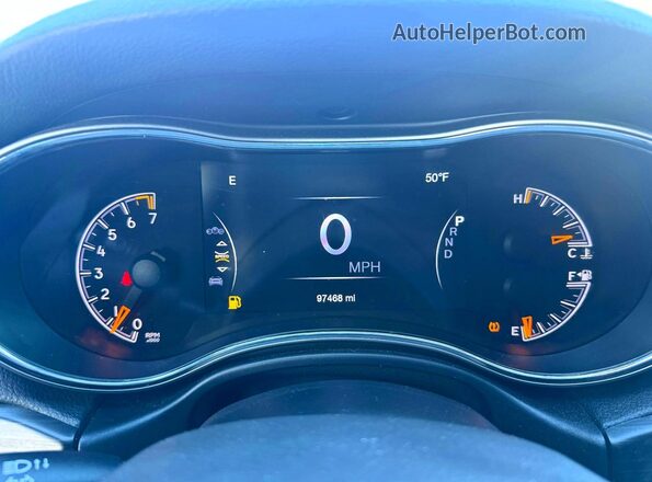 1C4RJFAGXKC670384 2019 JEEP GRAND CHER Burgundy Vista del cuadro de instrumentos