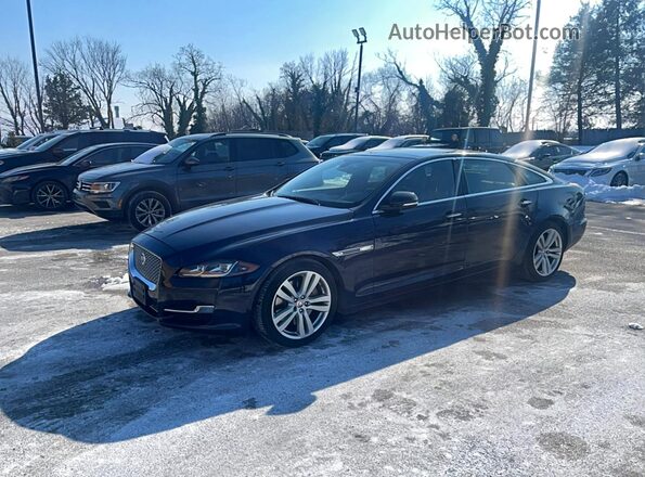 SAJWA2G7XH8W10685 2017 JAGUAR XJL Blue Tył prawy