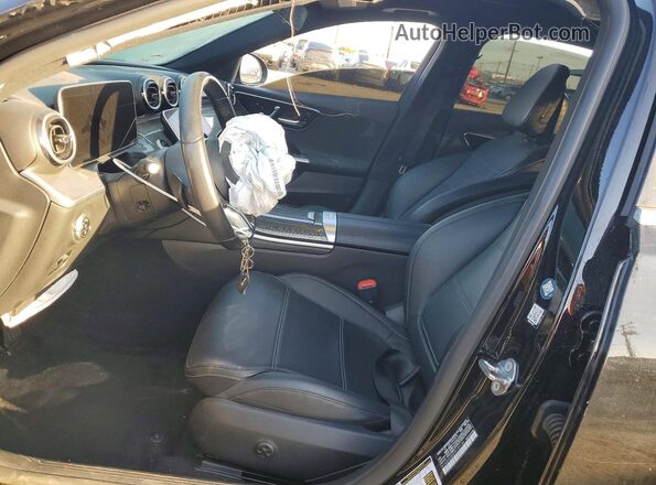 W1KAF4GB5PR139134 2023 MERCEDES-BENZ C Black წინა პანელის ხედი