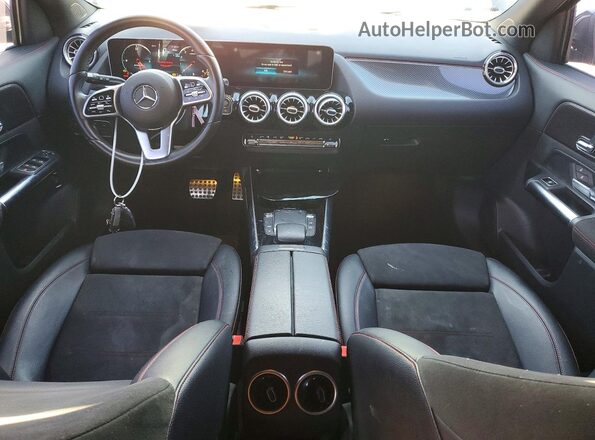 W1N4N4GB3MJ240444 2021 MERCEDES-BENZ GLA Черный Вид щитка приборов