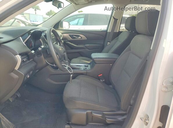 1GNERFKW4JJ107636 2018 CHEVROLET TRAVERSE Белый Вид панели приборов