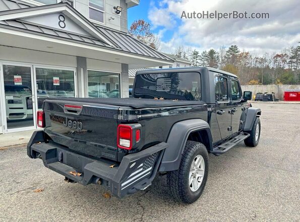 1C6JJTAG1LL119250 2020 JEEP GLADIATOR Black Front right