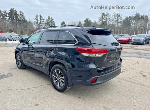 5TDJZRFH8KS950263 2019 TOYOTA HIGHLANDER Black 