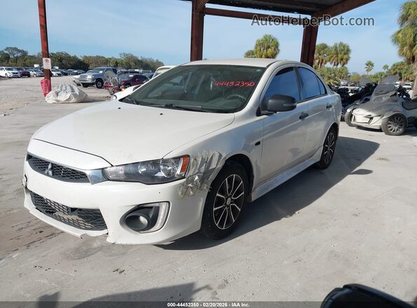 JA32U2FUXHU002666 2017 MITSUBISHI LANCER White Передня ліва чверть