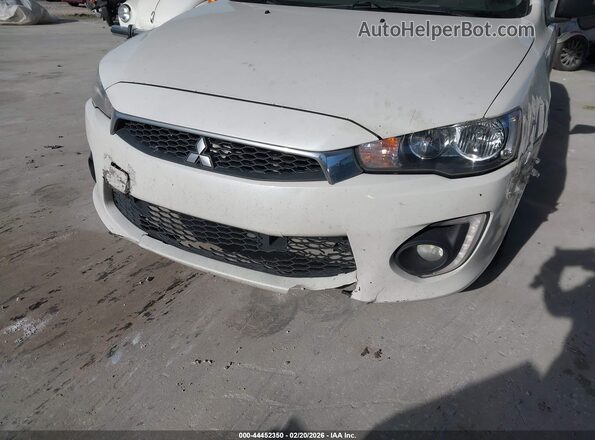JA32U2FUXHU002666 2017 MITSUBISHI LANCER White Вид спереду