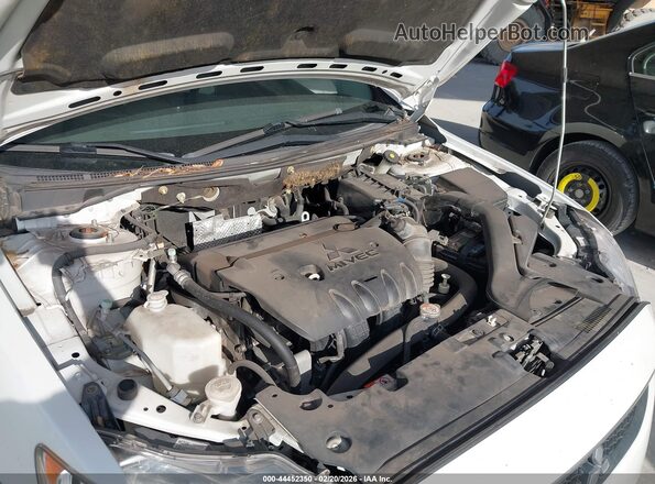 JA32U2FUXHU002666 2017 MITSUBISHI LANCER White Вид ззаду