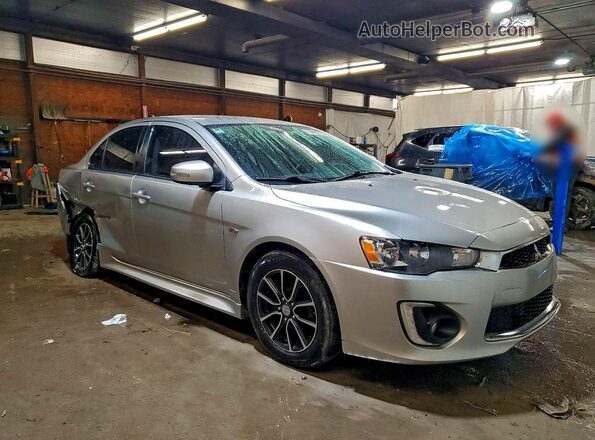 JA32V2FW7GU004839 2016 MITSUBISHI LANCER Серебряный Передняя правая четверть
