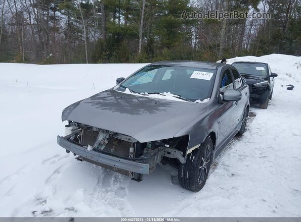 JA32V2FW7HU004972 2017 MITSUBISHI LANCER Серый Передняя левая четверть
