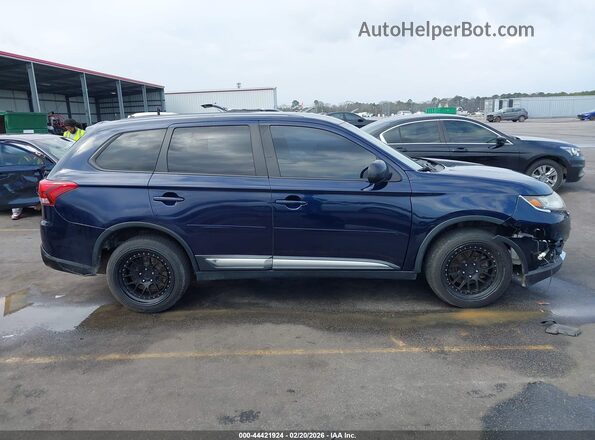 JA4AD2A32GZ034745 2016 MITSUBISHI OUTLANDER Blue Вид задньої частини салону