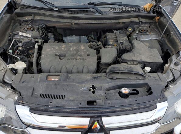 JA4AD2A37HZ031292 2017 MITSUBISHI OUTLANDER Серебряный Вид подкапотного пространства
