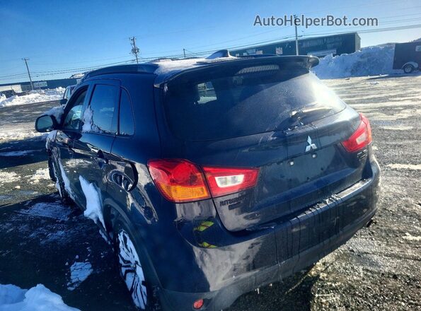 JA4AJ4AW2HZ607997 2017 MITSUBISHI RVR Black Задня ліва чверть