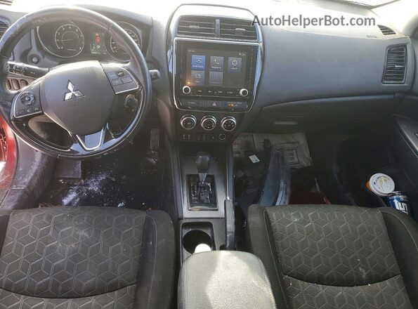 JA4AJVAW5MU602967 2021 MITSUBISHI RVR Red Вид панелі приладів