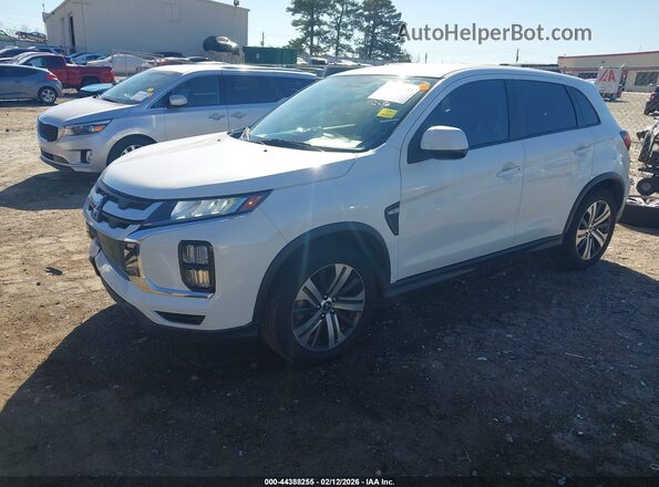 JA4AP3AU1LU013804 2020 MITSUBISHI OUTLANDER SPORT Белый Передняя левая четверть