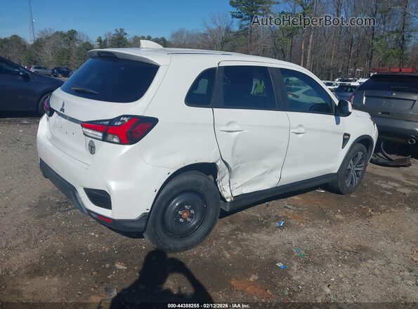 JA4AP3AU1LU013804 2020 MITSUBISHI OUTLANDER SPORT Белый Задняя правая четверть