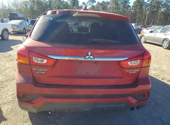 JA4AP3AU2JZ006859 2018 MITSUBISHI OUTLANDER Красный Вид сзади