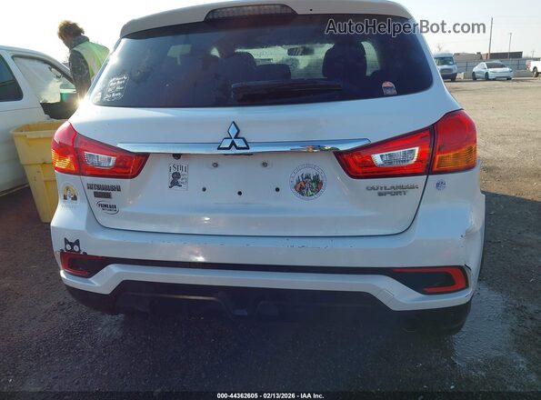 JA4AP3AU3JU016040 2018 MITSUBISHI OUTLANDER SPORT White 