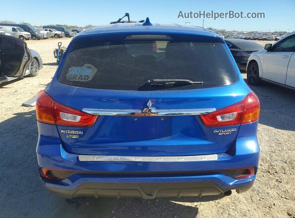 JA4AP3AU4KU030305 2019 MITSUBISHI OUTLANDER Blue 