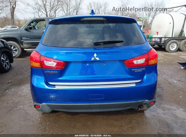 JA4AP3AU6HZ038370 2017 MITSUBISHI OUTLANDER SPORT Blue 