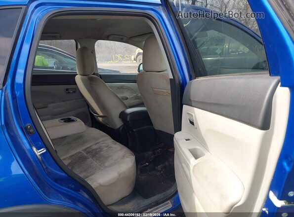 JA4AP3AU6HZ038370 2017 MITSUBISHI OUTLANDER SPORT Blue Widok naklejki z numerem VIN