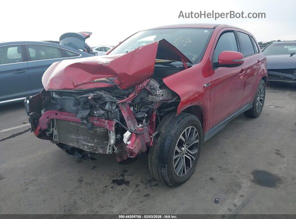 JA4AP3AU6JU019515 2018 MITSUBISHI OUTLANDER SPORT Red 