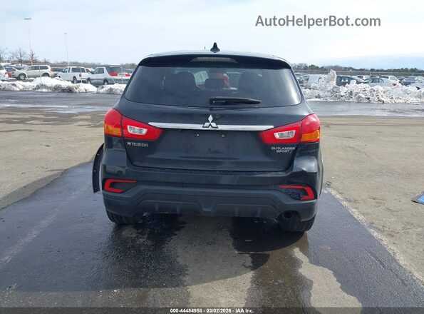 JA4AP3AU7JU017515 2018 MITSUBISHI OUTLANDER SPORT Black 