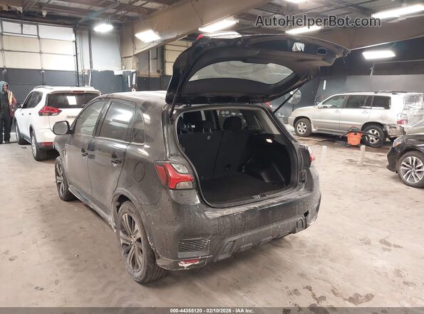 JA4AP3AU7LU011488 2020 MITSUBISHI OUTLANDER SPORT Black უკანა მარცხენა
