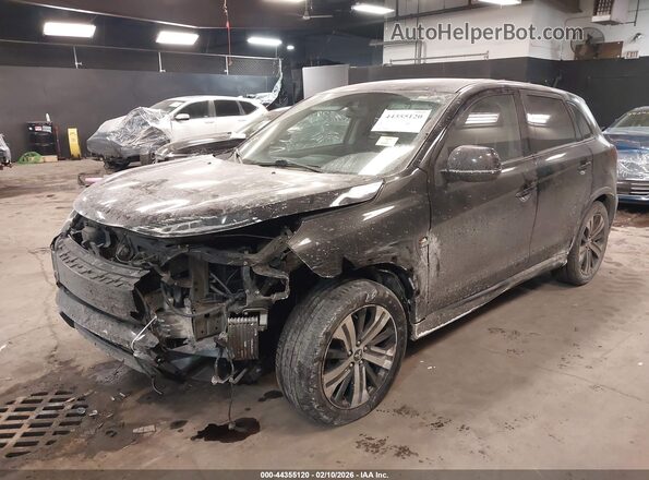 JA4AP3AU7LU011488 2020 MITSUBISHI OUTLANDER SPORT Black წინა ხედი