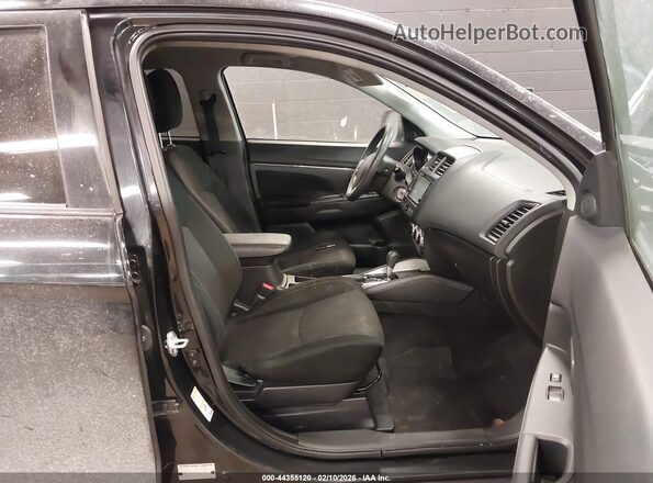 JA4AP3AU7LU011488 2020 MITSUBISHI OUTLANDER SPORT Black წინა სალონის ხედი