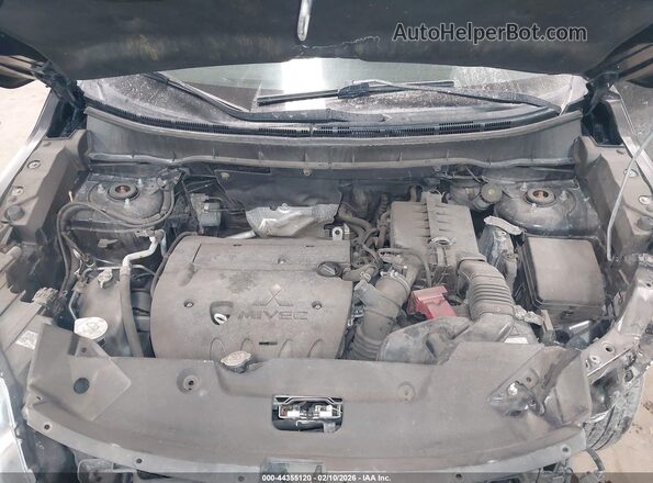 JA4AP3AU7LU011488 2020 MITSUBISHI OUTLANDER SPORT Black უკანა ხედი