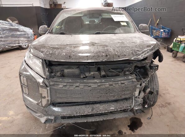 JA4AP3AU7LU011488 2020 MITSUBISHI OUTLANDER SPORT Black უკანა სალონის ხედი