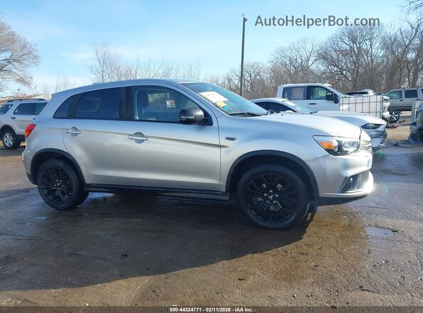 JA4AP3AUXKU009538 2019 MITSUBISHI OUTLANDER SPORT Silver 