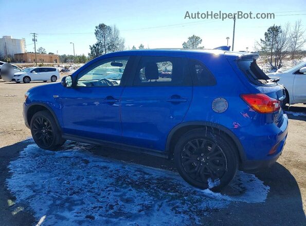JA4AP3AUXKU009801 2019 MITSUBISHI OUTLANDER Blue 