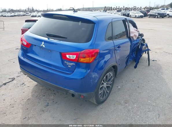 JA4AP3AW3GZ057295 2016 MITSUBISHI OUTLANDER SPORT Blue Հետևի աջ