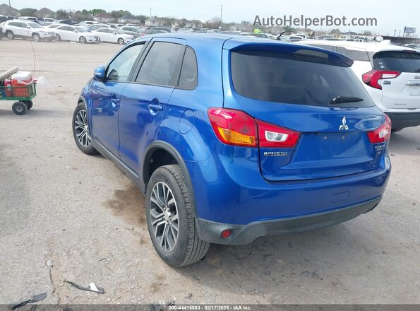 JA4AP3AW3GZ057295 2016 MITSUBISHI OUTLANDER SPORT Blue Հետևի ձախ