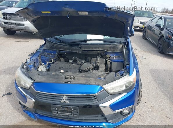 JA4AP3AW3GZ057295 2016 MITSUBISHI OUTLANDER SPORT Blue Հետևի տեսք